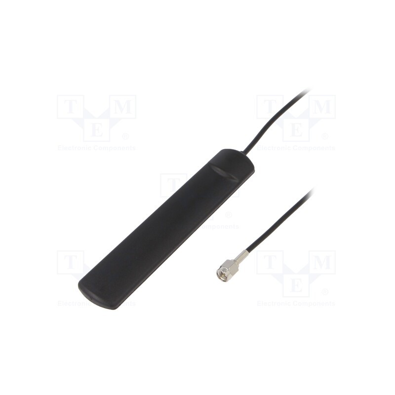 1 pcs x 2J - 2J5004P-250LL100-C20N - Antenna, GSM, 0dBi, male,SMA, L: 116mm, Len: 2.5m, Colour: black