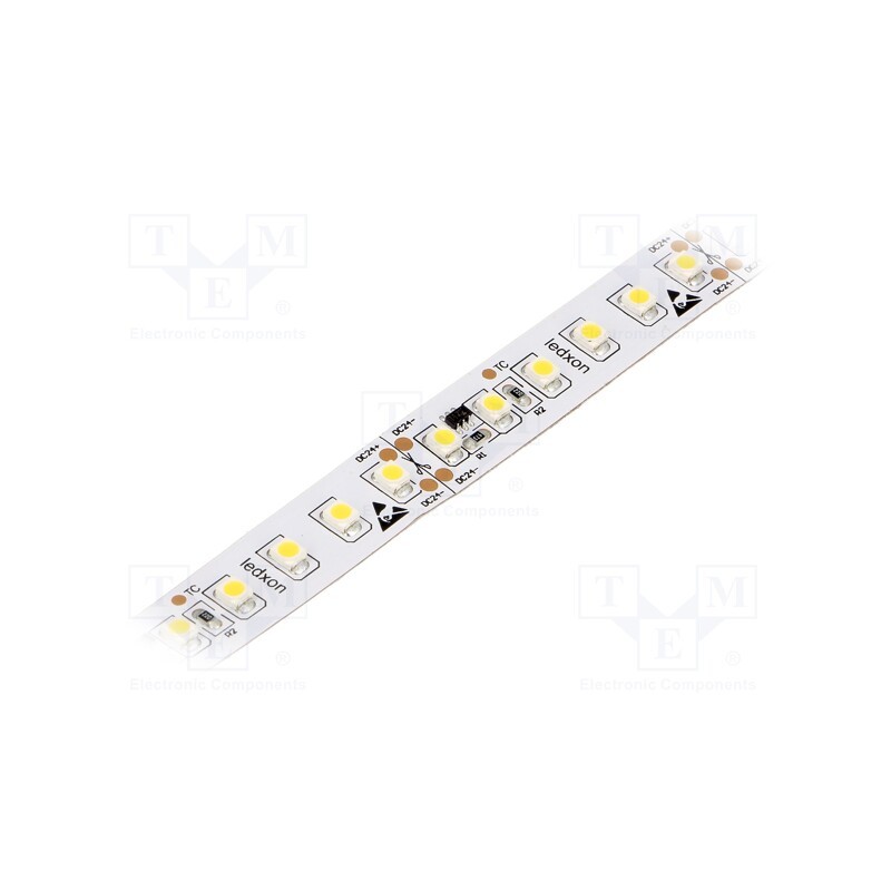 1 m x Ledxon - LFBML-SW840-24V-6S83-20-IC - LED tape, white neutral, 3528, 24V, LED/m: 120, 12mm, IP20, 120°