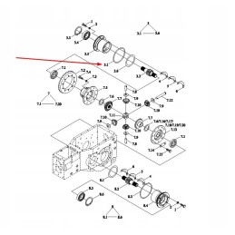Gbt3452 1 142 5x3 55g o-ring 142 5x3 55