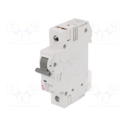 1 pcs x ETI POLAM - ETIMAT 6 1P C4 - Circuit breaker, 230/400VAC, Inom: 4A, Poles: 1, Charact: C, 6kA