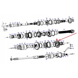 G178100080010 gear with 34 reverse gear