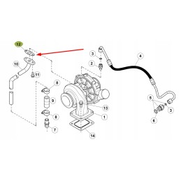 6005029286 turbine lubrication pipe seal