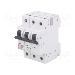 1 pcs x ETI POLAM - ETIMAT 10 3P C20 - Circuit breaker, 230/400VAC, Inom: 20A, Poles: 3, Charact: C, 10kA