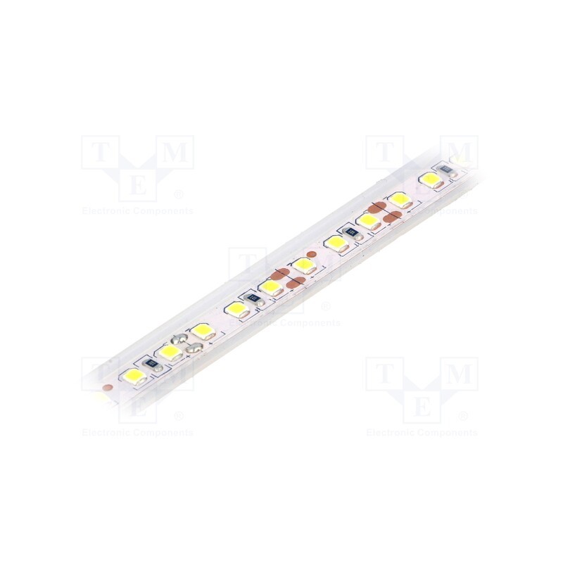 1 m x LUCKYLIGHT - LS-2835W120RN1 - LED tape, white cold, 2835, 12V, LED/m: 120, 10mm, IP65, 120°, 6W/m