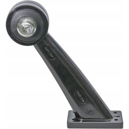 LED side marker lamp, left, round, 12 24v, red