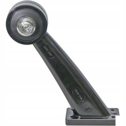 LED side marker lamp, left, round, 12 24v, red