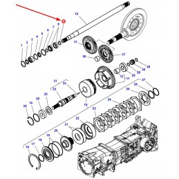 4312409m1 spacer 35 x 40 x 2 2