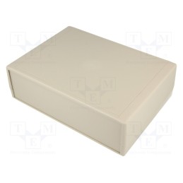 1 pcs x COMBIPLAST - CP-2095M - Enclosure: with panel, X: 250mm, Y: 180mm, Z: 75mm, ABS, grey, IP43