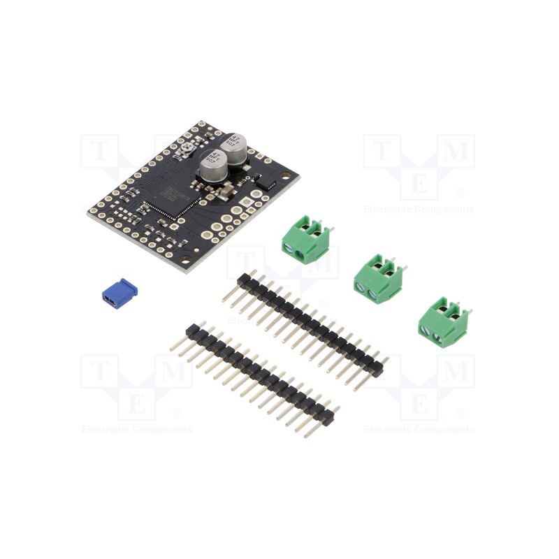 1 pcs x POLOLU - TB67S128FTG STEPPER MOTOR DRIVER CARRIER - Stepper motor controller, TB67S128FTG, SPI, 2.1A, Uin log: 2÷5.5V