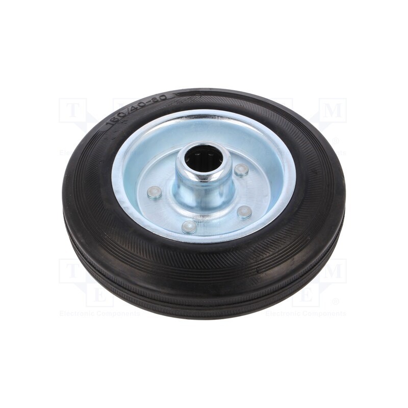 1 pcs x RADER - CSG 160/20W - Transport wheel, Ø: 160mm, W: 25mm, 150kg, rubber, CSG, -20÷60°C