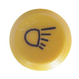 Round push-button switch for work lamps