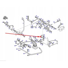 X407201401000 throttle rod pin