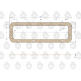 Bottom seal of the reduction gear, rubber plug, c 330, sold