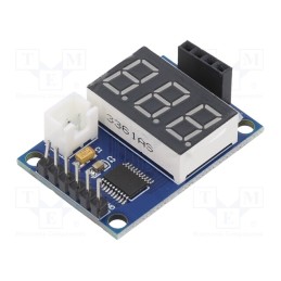 1 pcs x OKYSTAR - OKY3261-0 - Module: detector, 5VDC, 24.5x35.1mm, HC-SR04