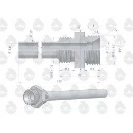 PTO control nozzle C 385 original Ursus
