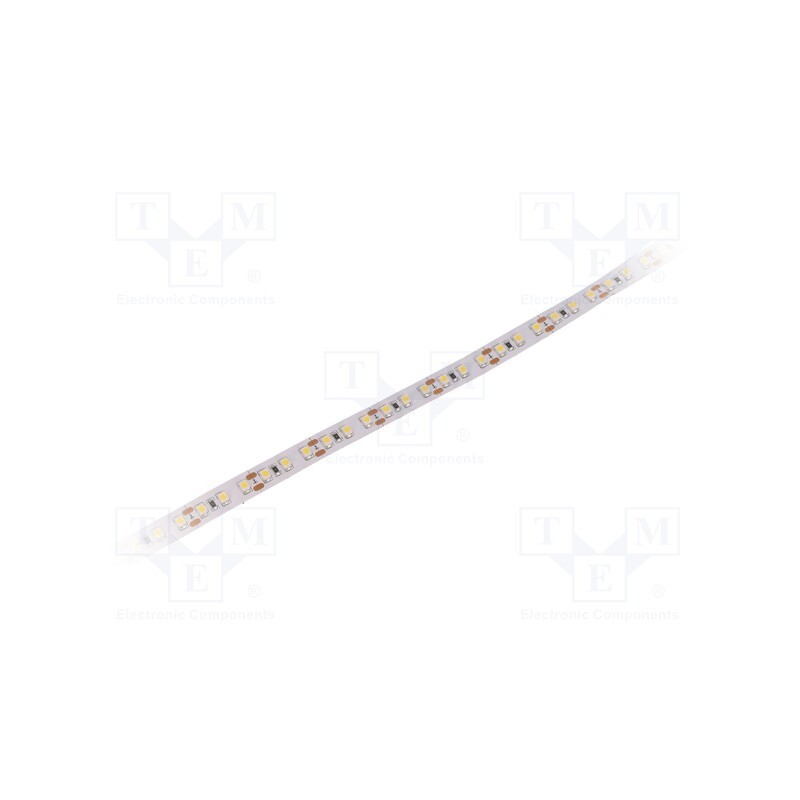1 m x WISVA OPTOELECTRONICS - HH-S120F010-3528NW-12 WHITE PCB IP20 - LED tape, white neutral, 3528, 12V, LED/m: 120, 10mm, white