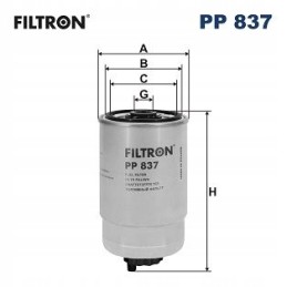 Filtron pp 837 fuel filter