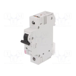 1 pcs x ETI POLAM - ETIMAT 10 1P C6 - Circuit breaker, 230/400VAC, Inom: 6A, Poles: 1, Charact: C, 10kA