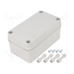 1 pcs x FIBOX - ABS C 65 G - Enclosure: multipurpose, X: 80mm, Y: 140mm, Z: 65mm, PICCOLO, ABS