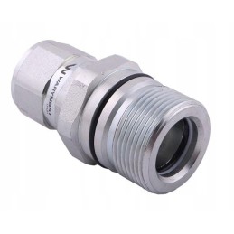 Hydraulic quick connector, screw-on G1 2 socket