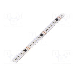 1 m x IPIXEL LED - S010120BC3SM - LED tape, RGB, 2835, 24V, LED/m: 120, 10mm, white PCB, IP20,IP65