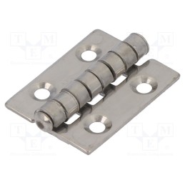 1 pcs x KRAFTBERG - ZAW-A-30X40X1.5-A2 - Hinge, Width: 30mm, A2 stainless steel, H: 40mm