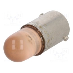 1 pcs x POLAM-ELTA - LO-BA9S-220DC - LED lamp, orange, BA9S, 220VDC