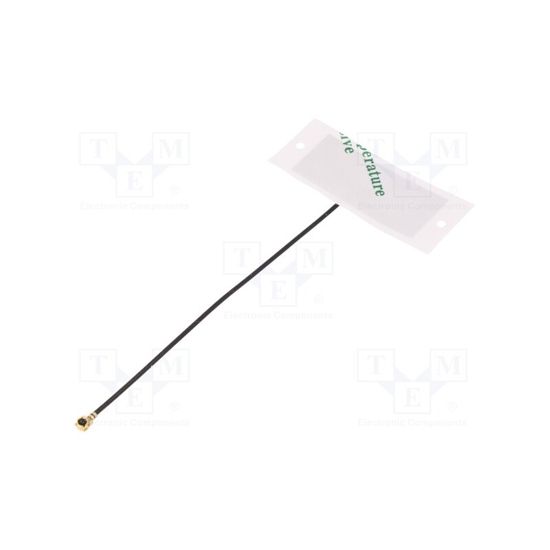 1 pcs x MOLEX - 479500011 - Antenna, Bluetooth,WiFi,ZigBee, 2.27dBi, linear, 35.9x15.9x0.1mm