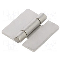 1 pcs x ELESA+GANTER - GN 136-NI-30-30-A - Hinge, Width: 30mm, stainless steel, H: 30mm, for welding