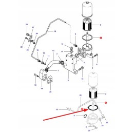 V836362229 engine oil filter rubber seal
