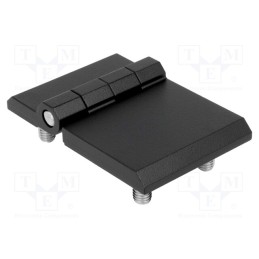 1 pcs x ROZTOCZE - 3.512.22 - Hinge, Width: 90mm, zinc and aluminium alloy, black, H: 60mm