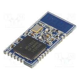 1 pcs x WIRELESS-TAG - WT51822-S4AT - Module: Bluetooth Low Energy, SWD,UART, SMD, 18.5x9.1x2mm, 2.4GHz