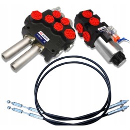 3-section set, 80l, for round distributor, latch