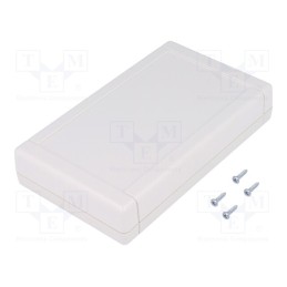 1 pcs x TEKO - TB-2.7 - Enclosure: multipurpose, X: 94mm, Y: 160mm, Z: 31mm, TEKBOX, ABS