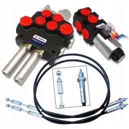 Manifold 80l, float, solenoid valve, 3 turn sections