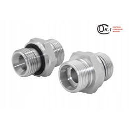 Hydraulic connection nipple BSP 3 4 m30x2 20s