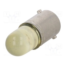 1 pcs x POLAM-ELTA - LY-BA9S-230AC - LED lamp, yellow, BA9S, 230VAC