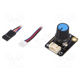 1 pcs x DFROBOT - DFR0054 - Sensor: rotation, potentiometer, analog, 5VDC, Ch: 1, Gravity