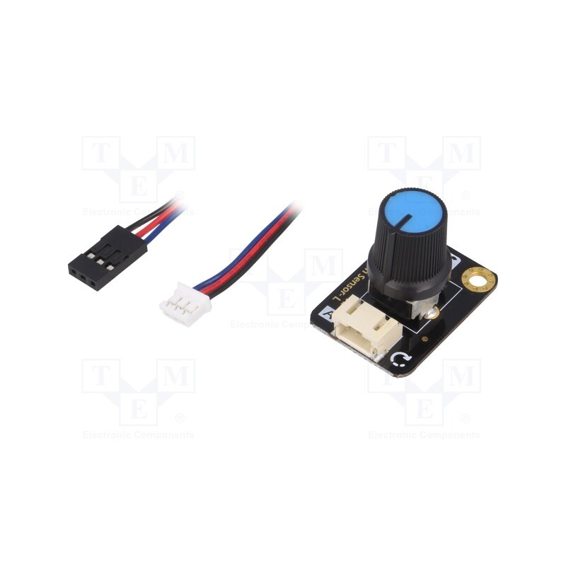 1 pcs x DFROBOT - DFR0054 - Sensor: rotation, potentiometer, analog, 5VDC, Ch: 1, Gravity