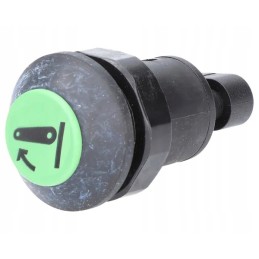 Round green lift button switch