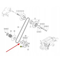 617323 g threshing variator slide