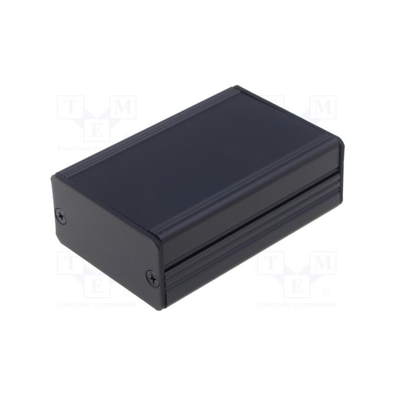1 pcs x FISCHER ELEKTRONIK - AKG 55 28 80 SA - Enclosure: with panel, AKG, X: 55mm, Y: 80mm, Z: 28mm, aluminium