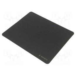 1 pcs x GEMBIRD - MP-S-BK - Mouse pad, black, 220x180mm