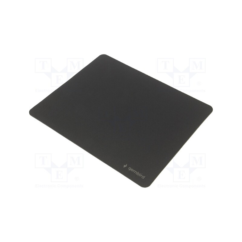 1 pcs x GEMBIRD - MP-S-BK - Mouse pad, black, 220x180mm