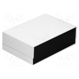 1 pcs x GAINTA - G753 - Enclosure: with panel, X: 260mm, Y: 180mm, Z: 85mm, ABS, light grey