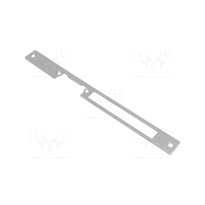 1 pcs x LOCKPOL - 910G - Frontal plate, for electromagnetic lock,1400 series, grey