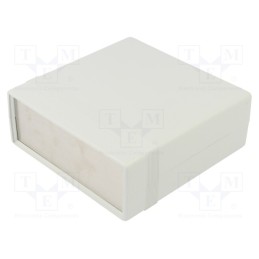 1 pcs x HAMMOND - 1598BGY - Enclosure: with panel, 1598, X: 135mm, Y: 134mm, Z: 50mm, ABS, grey