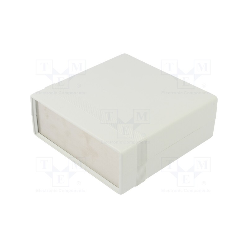1 pcs x HAMMOND - 1598BGY - Enclosure: with panel, 1598, X: 135mm, Y: 134mm, Z: 50mm, ABS, grey