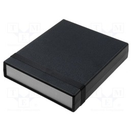 1 pcs x HAMMOND - 1598BBBK - Enclosure: with panel, 1598, X: 154mm, Y: 179mm, Z: 36mm, ABS, black