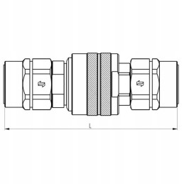 Quick connector faster cvv24114gasmv